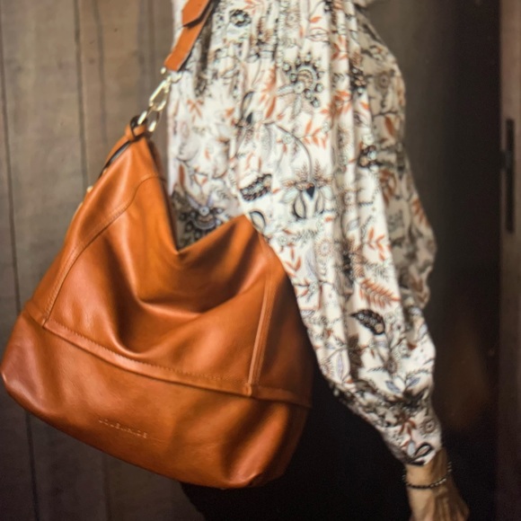 Miley Shoulder Bag by Louenhide in Brown - Picture 8 of 8